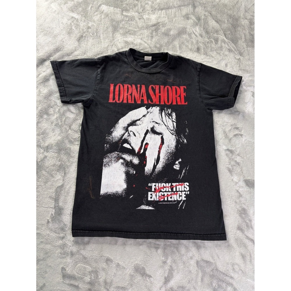 Lorna Shore Pain Remains Music T-Shirt Hammer Mens S Black Crew Neck